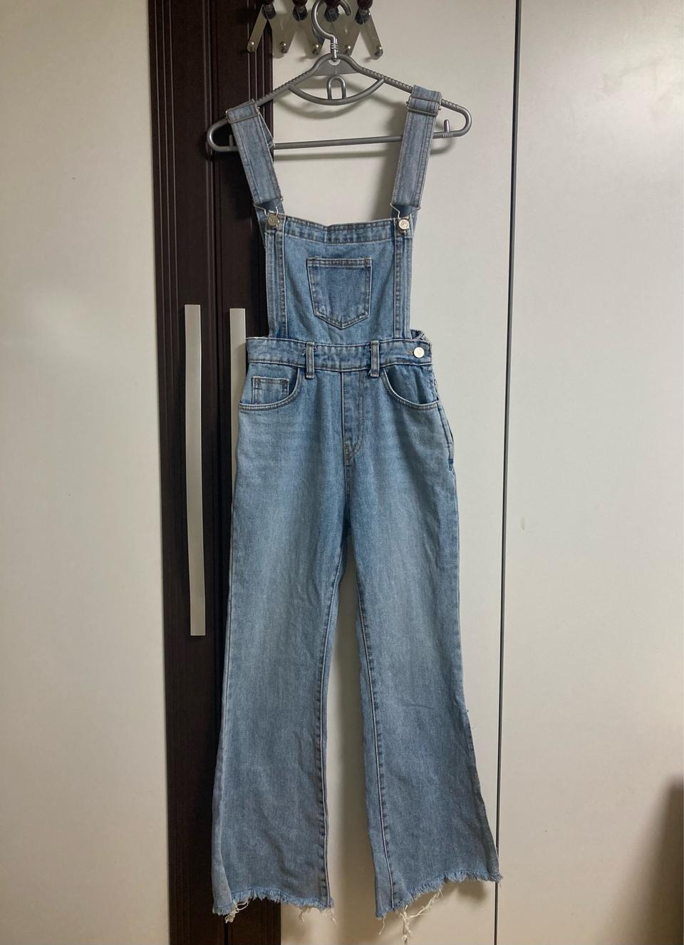 여성 연청오버롤 (거의 새상품)