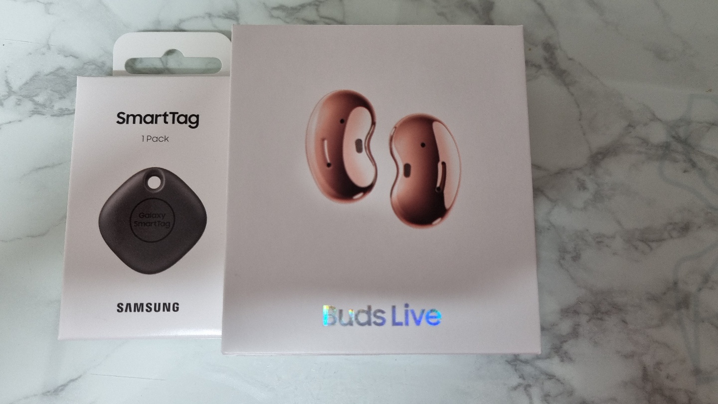 갤럭시버즈 라이브 스마트태그 새상품 팔아요
