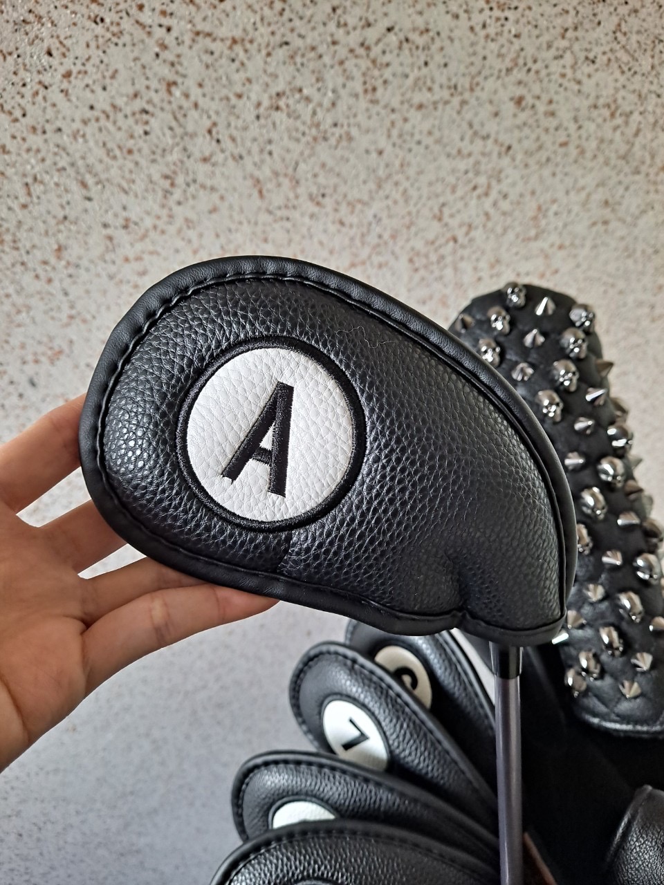 자석 골프채 아이언 커버 새상품