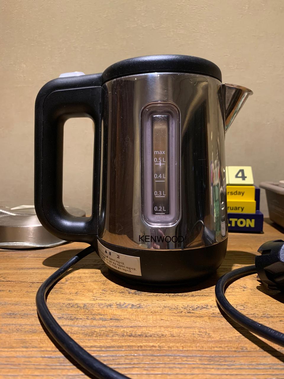 켄우드 여행용 미니 전기포트 (가격 내렸습니다)