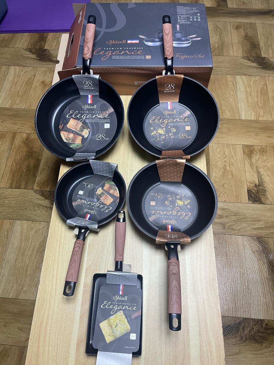 <완전인기!> IH 프라이팬 5종, 인덕션겸용 후라이팬세트,인덕션궁중팬