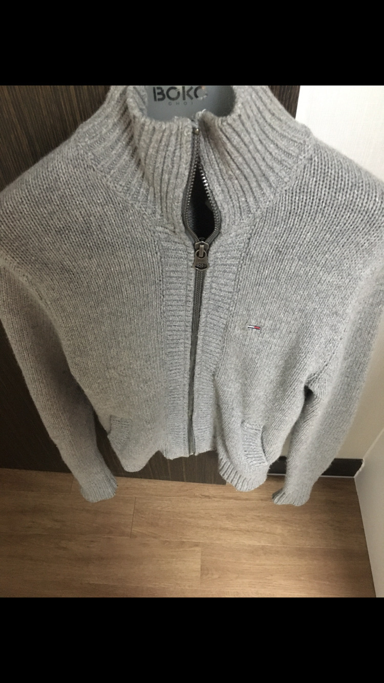 타미힐피거 니트집업