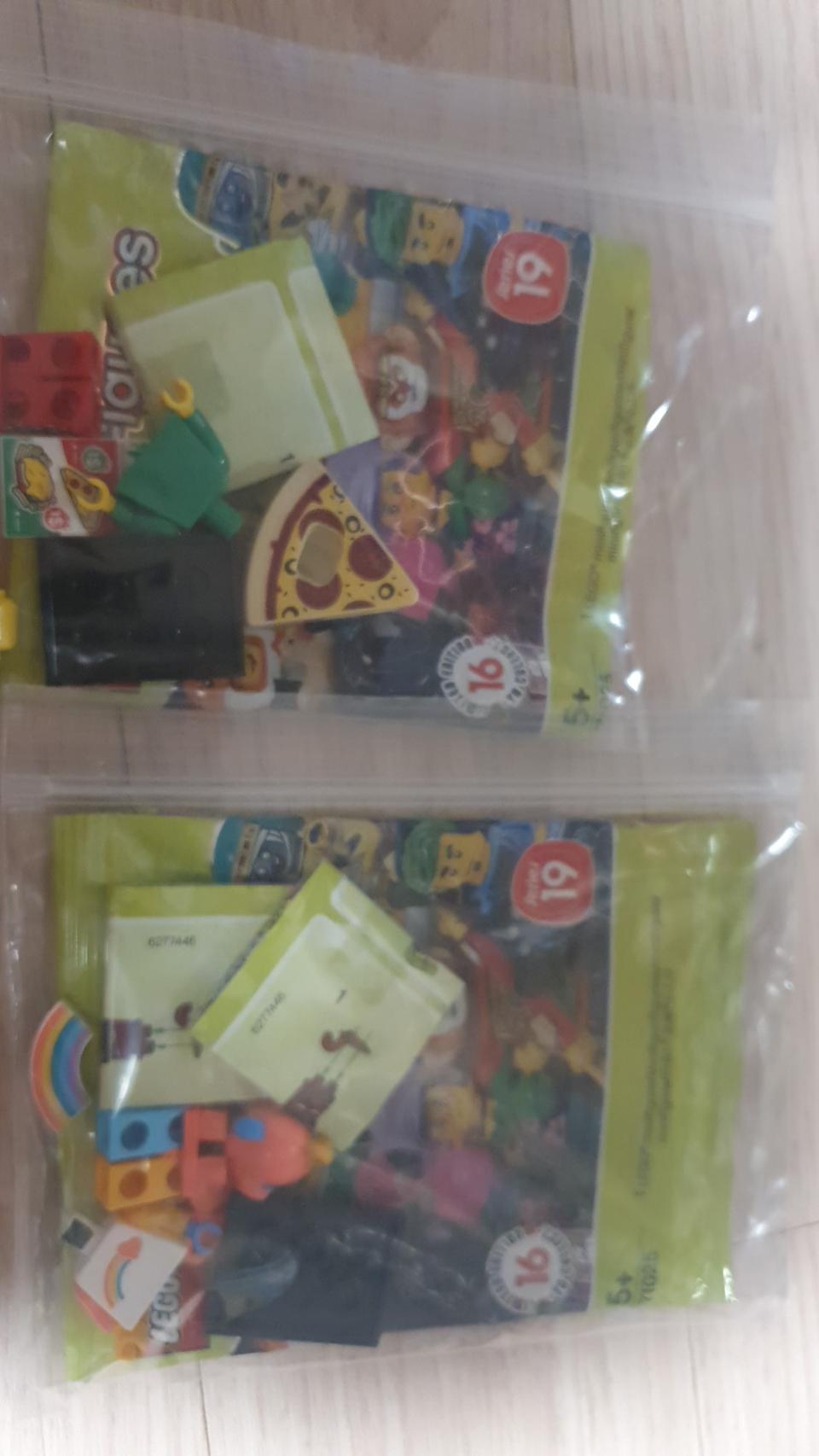 레고 미니 피규어 시즌 19  피자 곰 알파