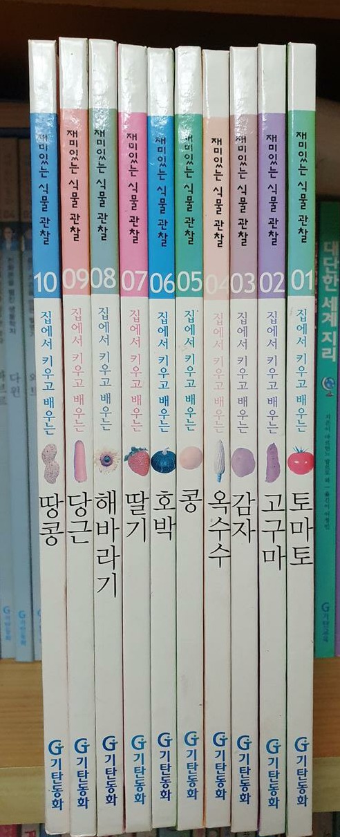 ♡ 재미있는 식물관찰(10권)