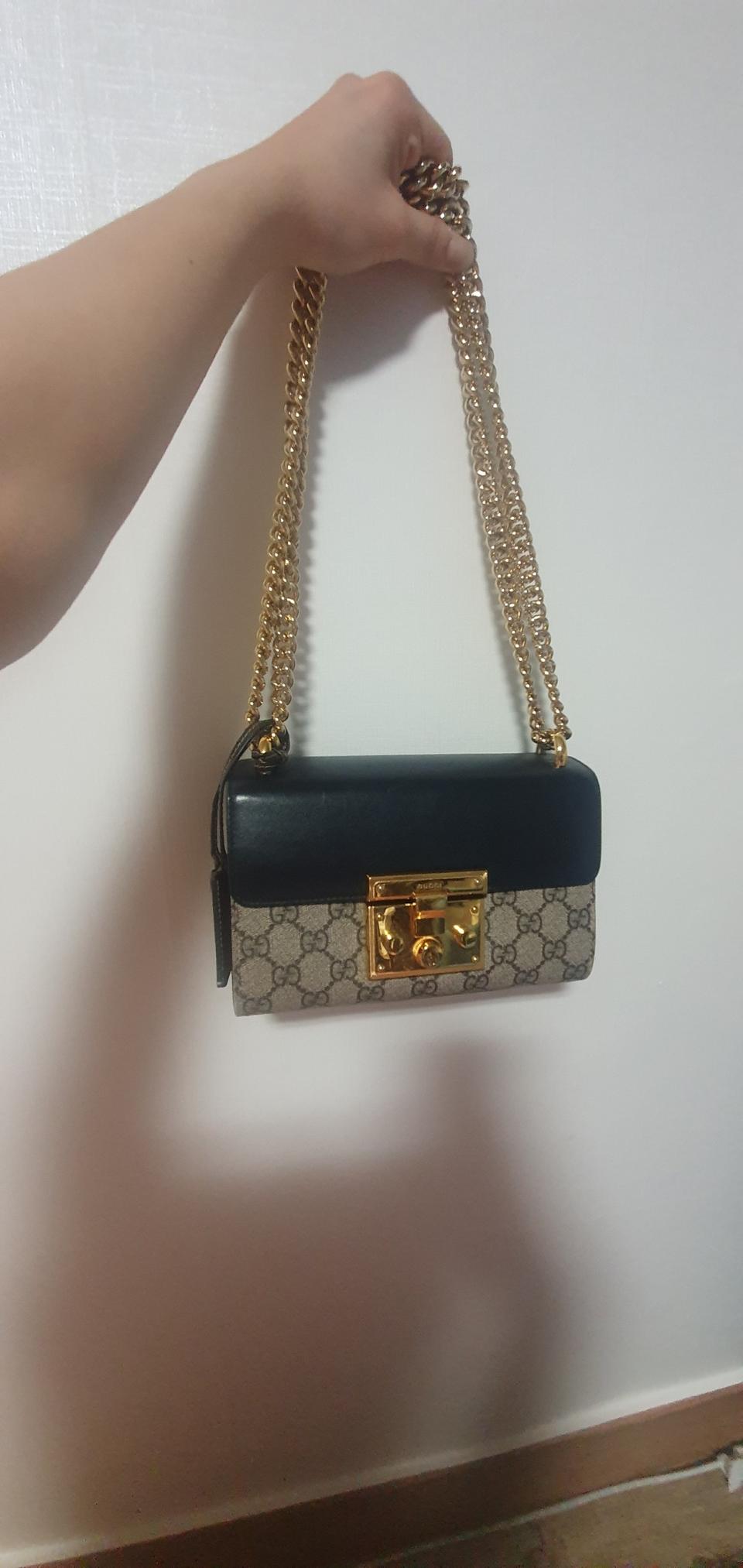 정품 구찌 패드락 미니