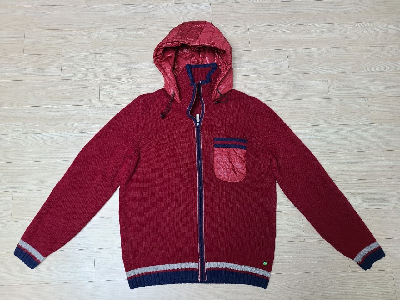 휴고보스 올집업 후드