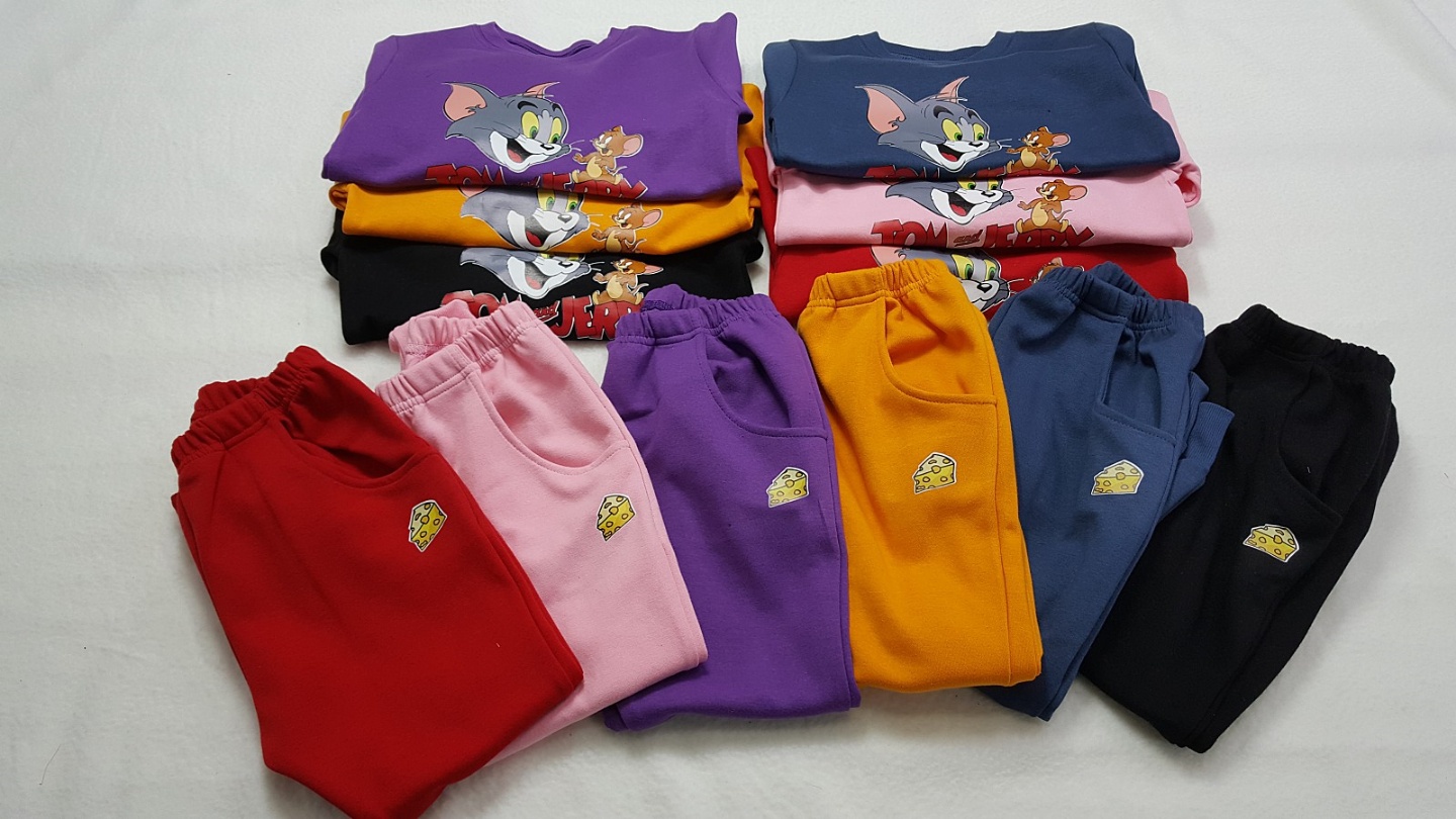 아동 고양이와쥐 상하세트