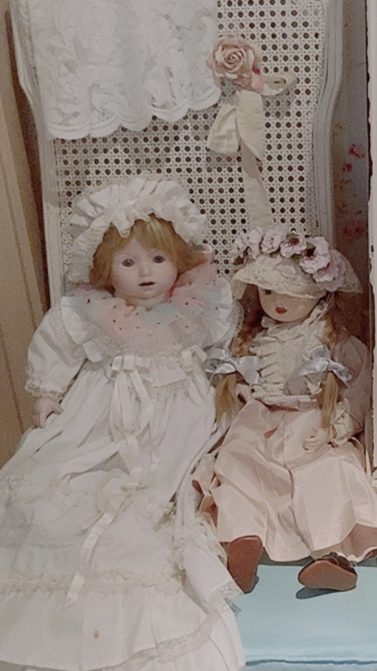 (엔틱돌)세례복베이비돌(오랜엔틱돌/소장가치)