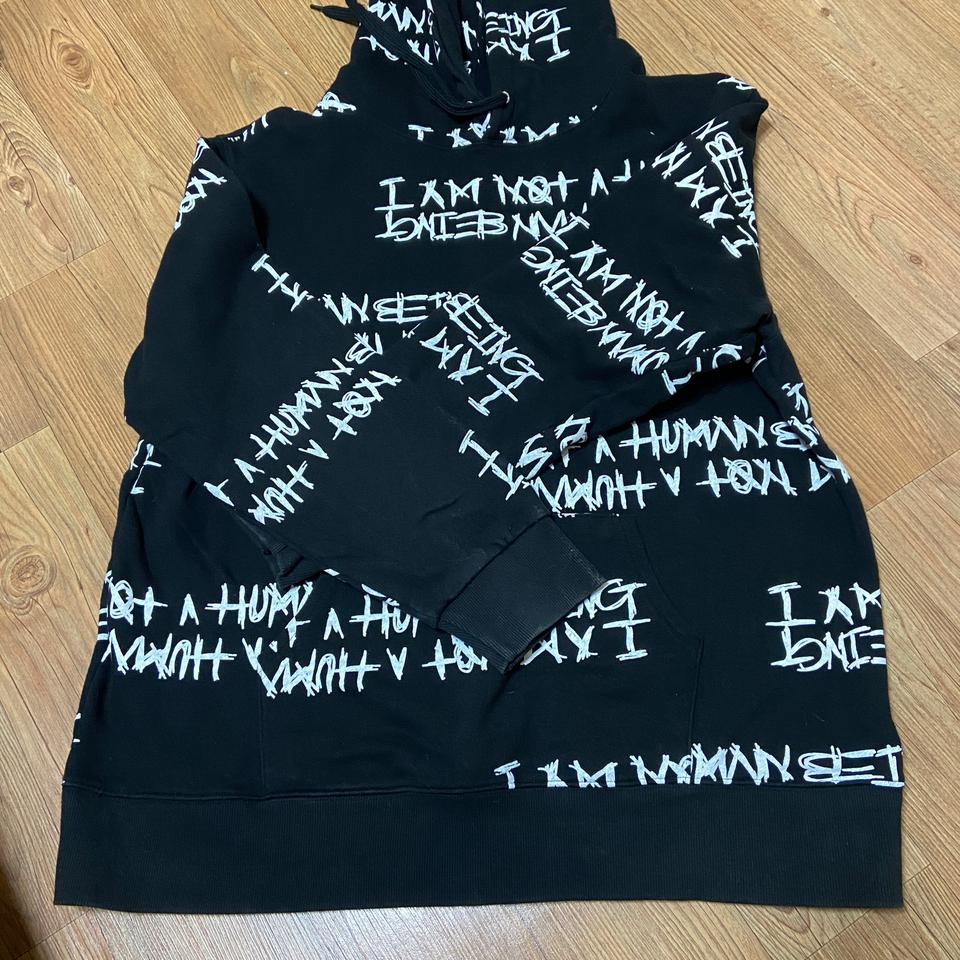 아임낫휴먼비잉 후드티