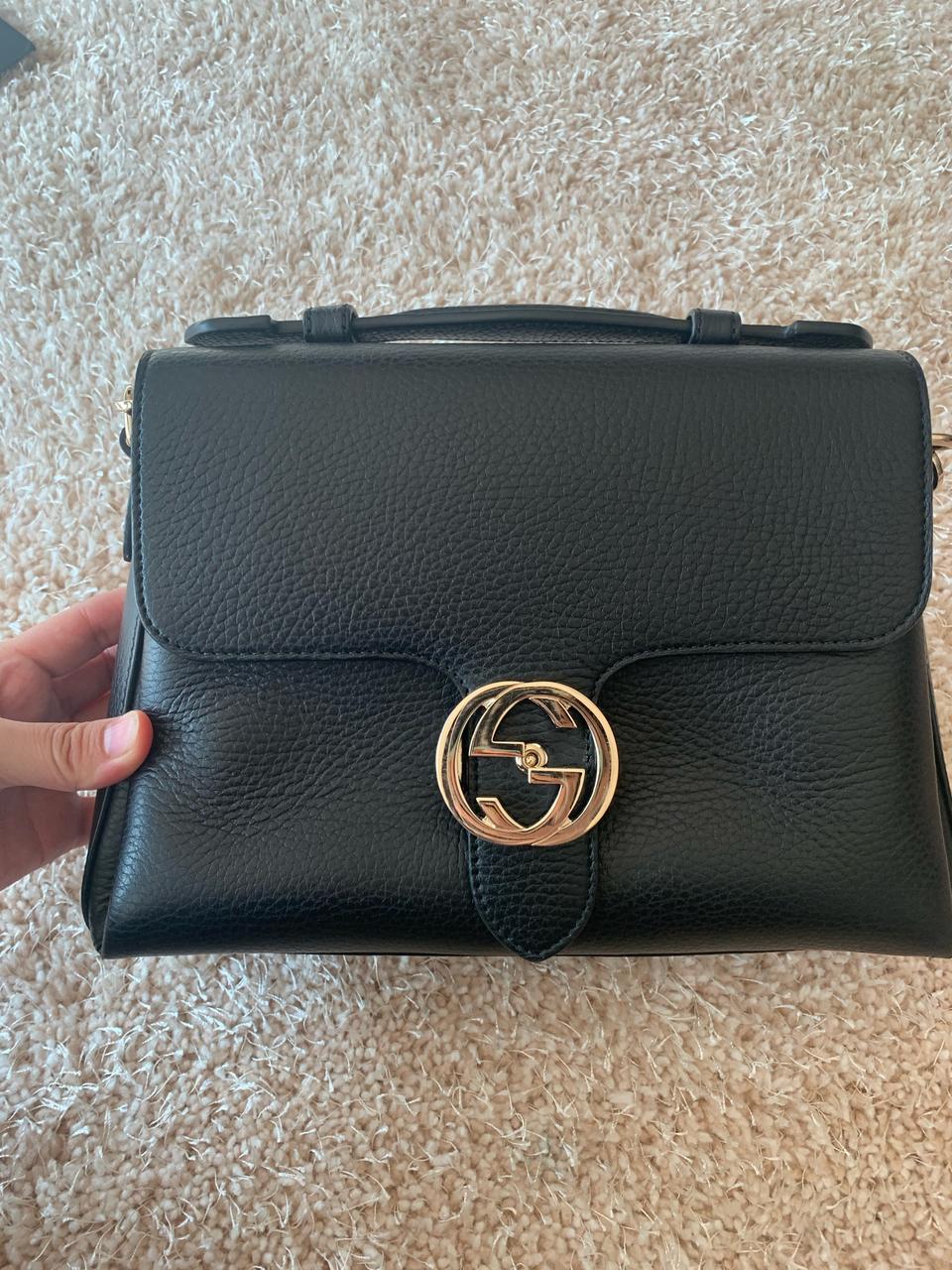 구찌 인터로킹 탑핸들