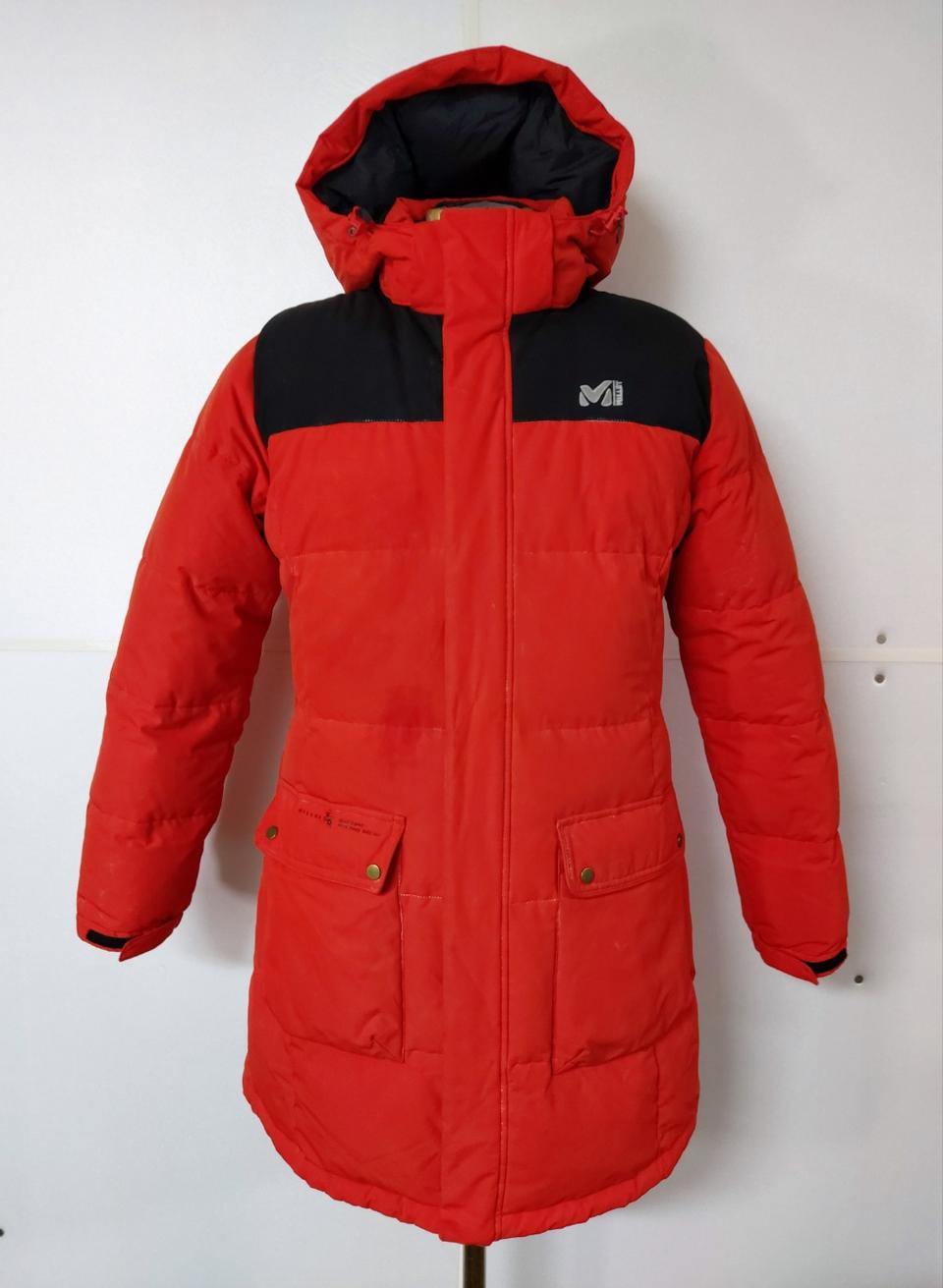 77)밀레 다운패딩 덕다운 하프패딩