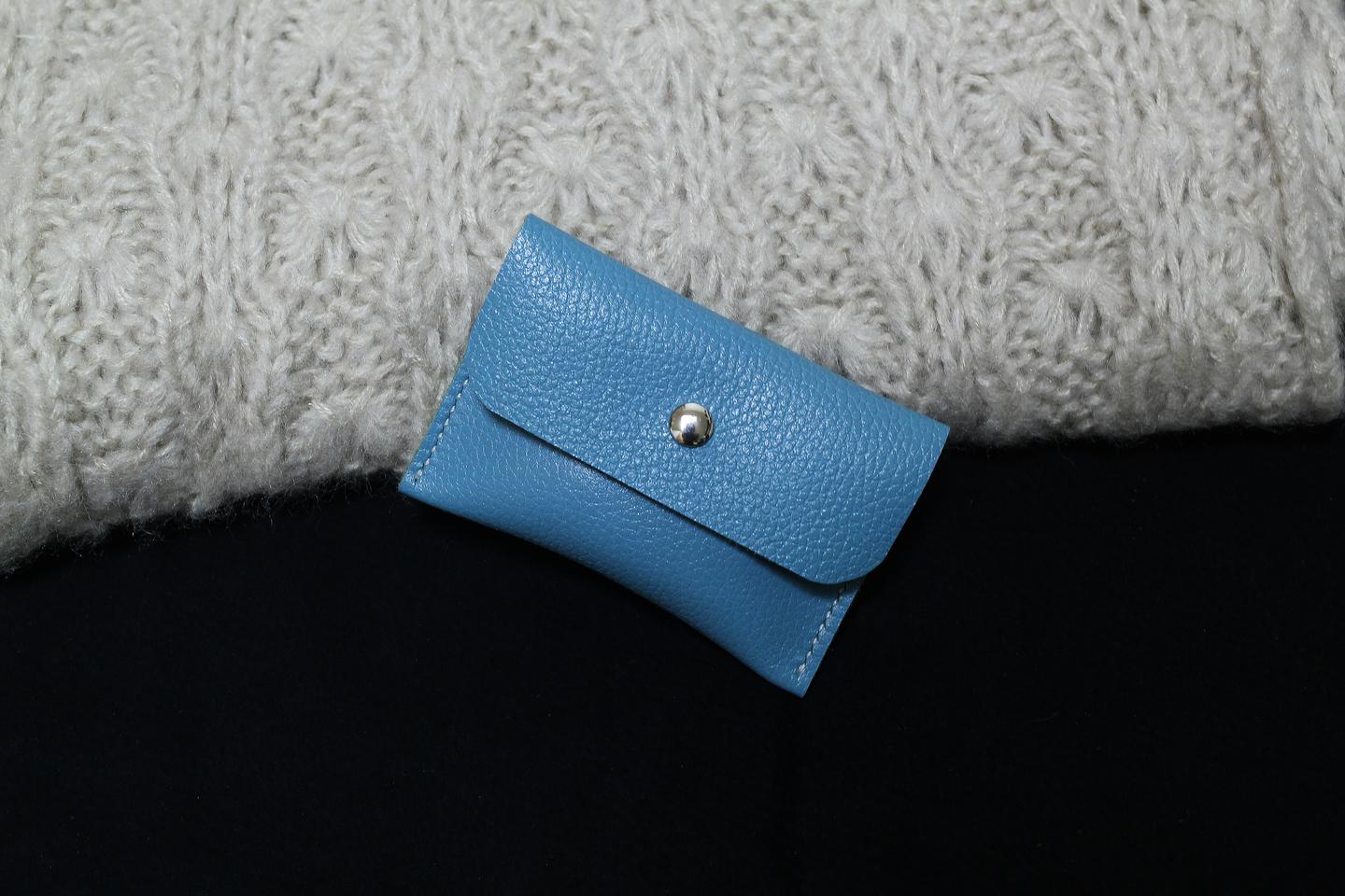 핸드메이드 소가죽 카드지갑 명함지갑