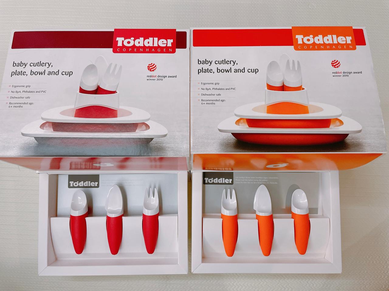[새상품] 토들러 코펜하겐 베이비 커틀러리 세트 자기주도 유아 식기
