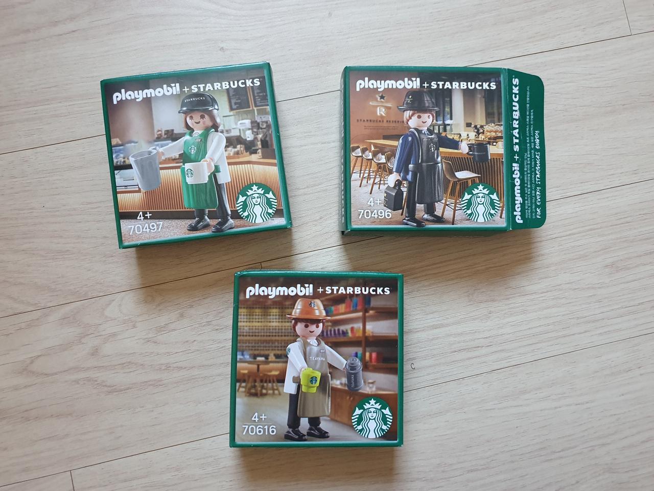 스타벅스 플레이모빌 조이 존 로이 일괄
