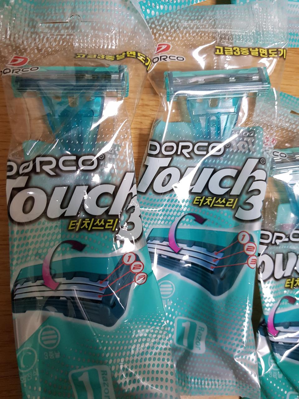 도루코 3D 터치 면도기 25개