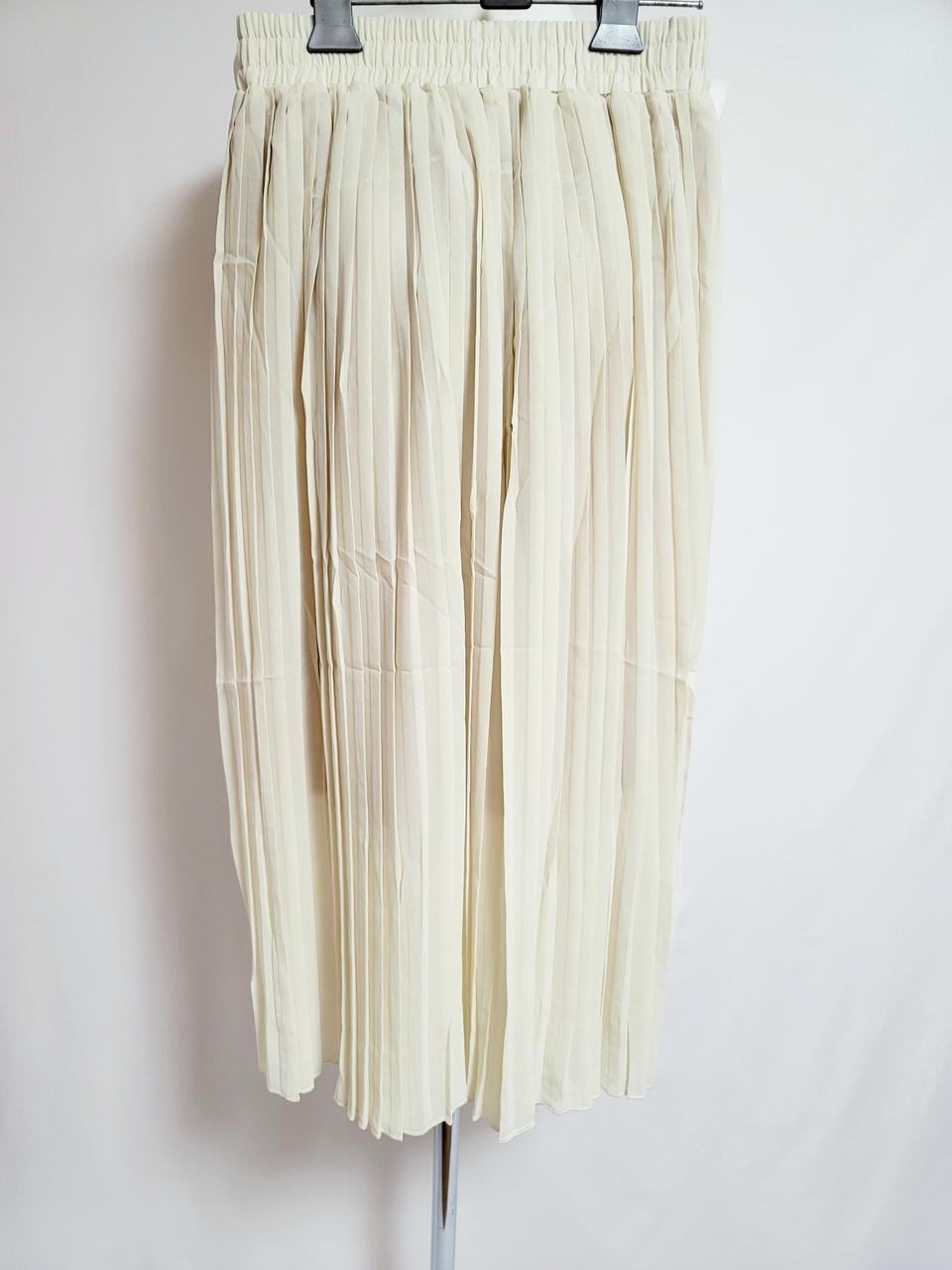 플리츠 롱스커트 새상품