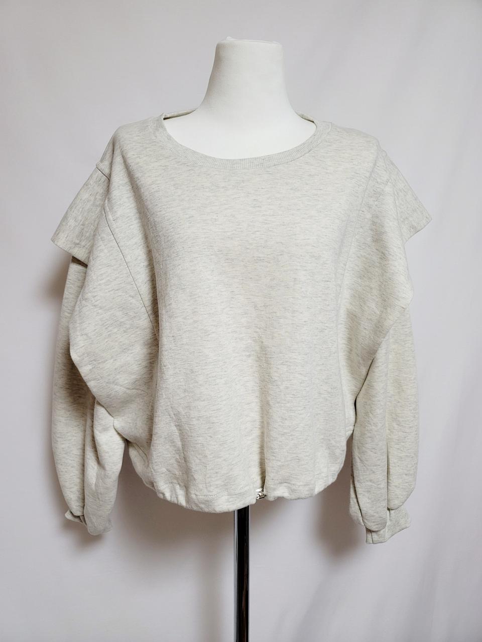 크롭 날개 맨투맨