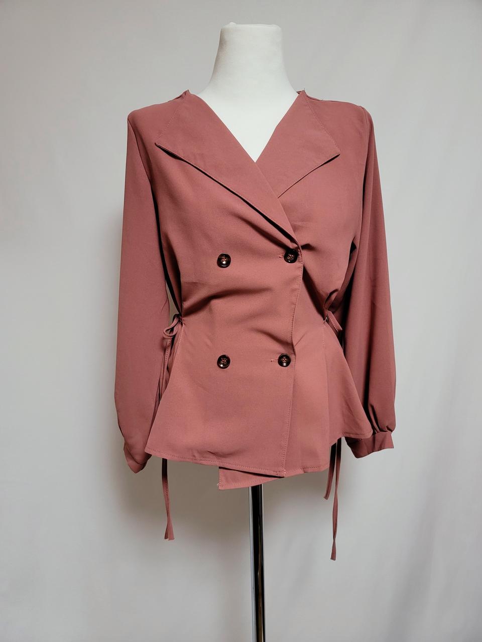 핑크쉬폰블라우스