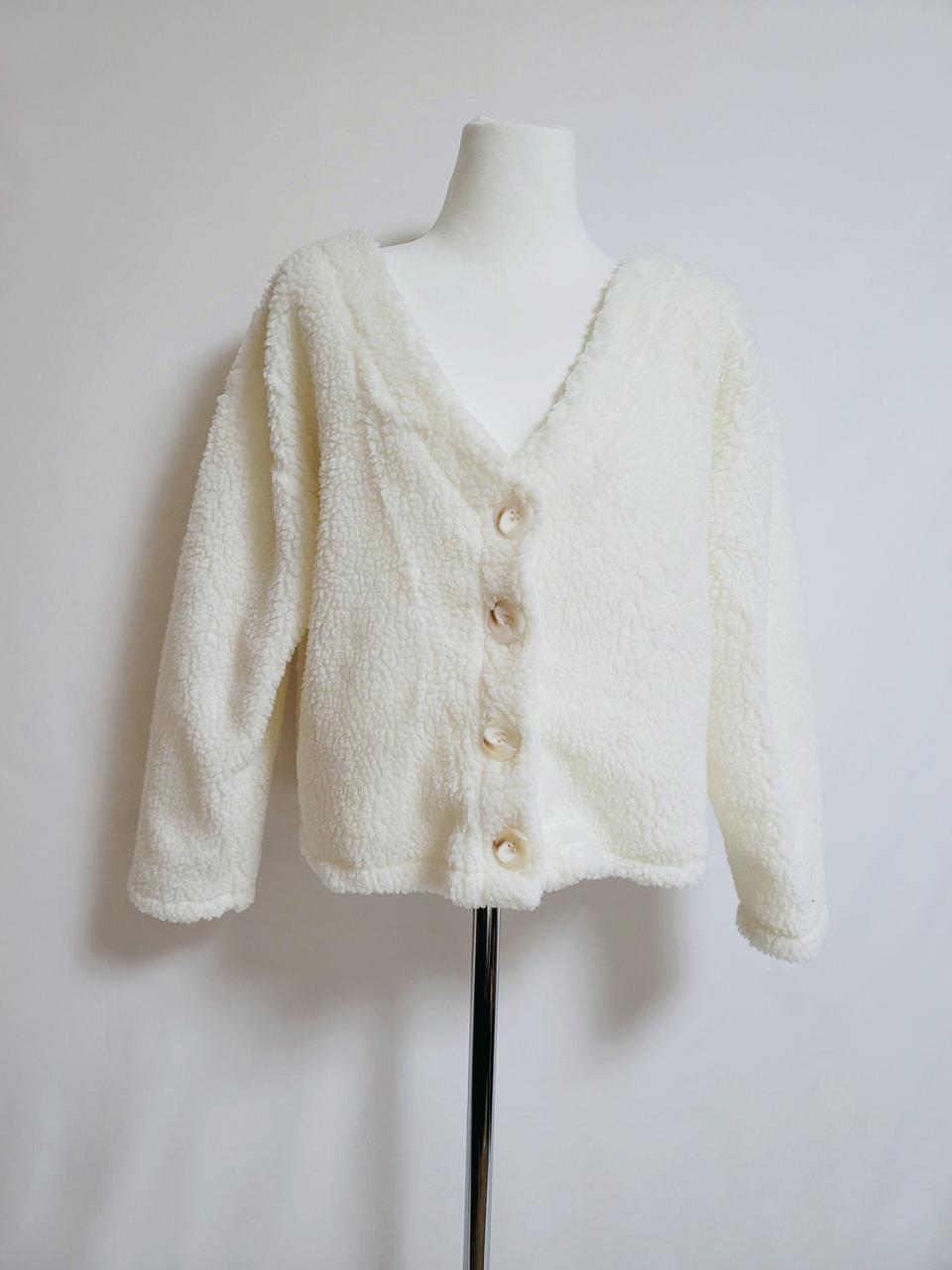 뽀글이 봄가디건