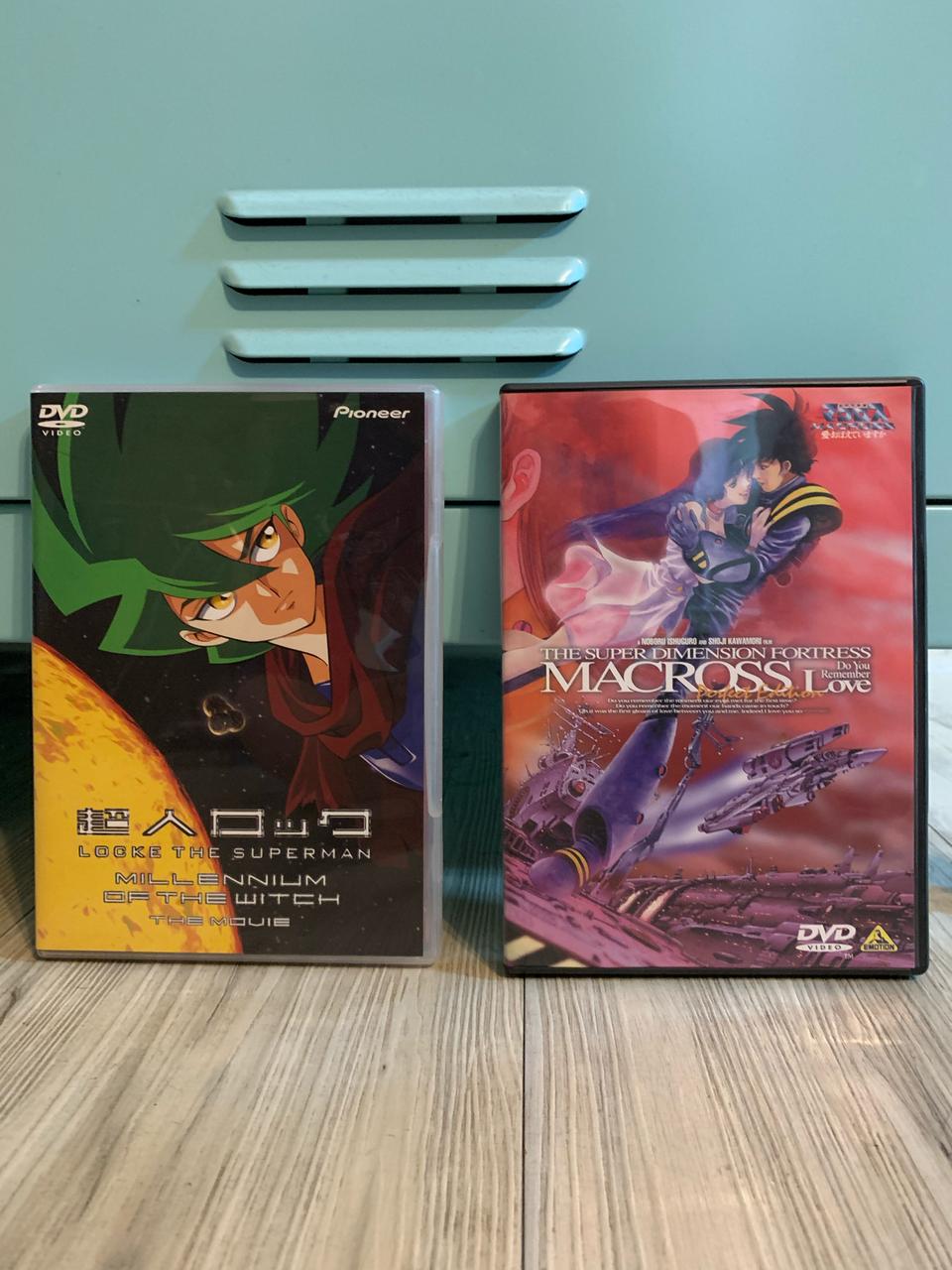 [레어] 초인로크 극장판, 마크로스 극장판 dvd