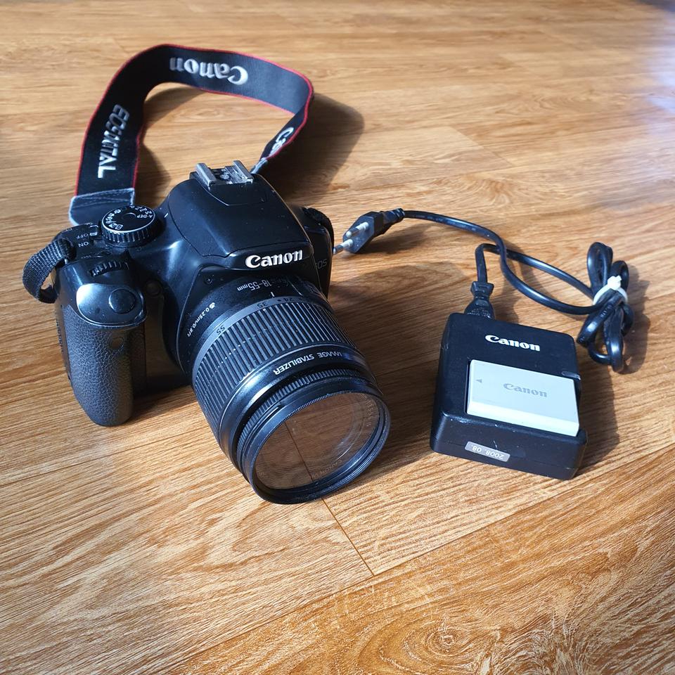 정품 캐논 450D 18-55mm 렌즈 포함