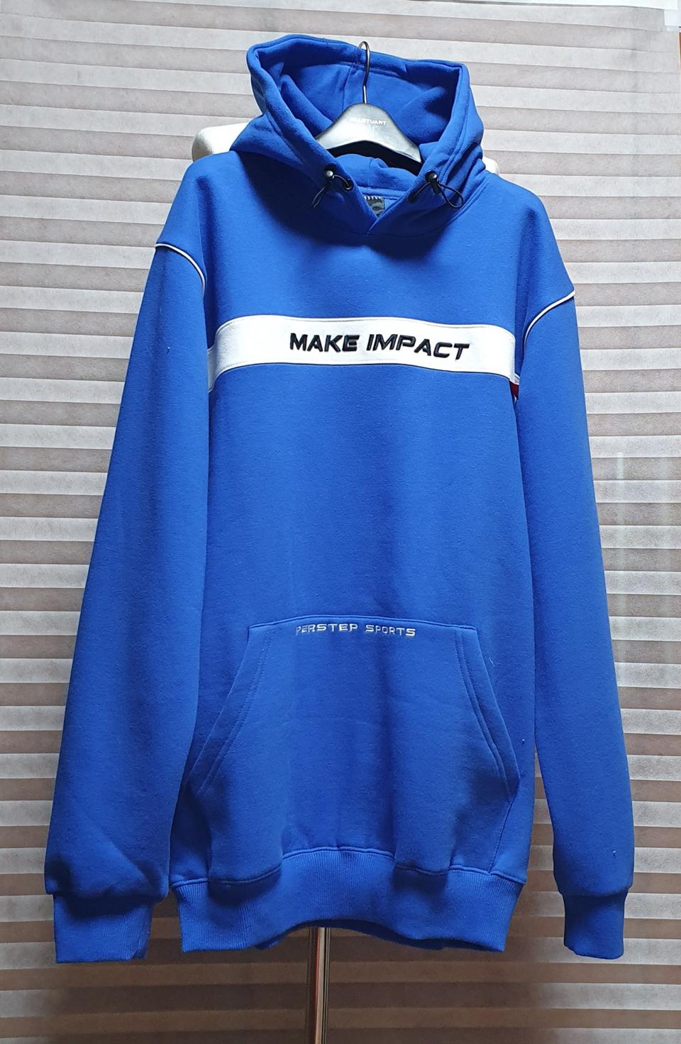 PERSTEP 기모 후드티 ( L )