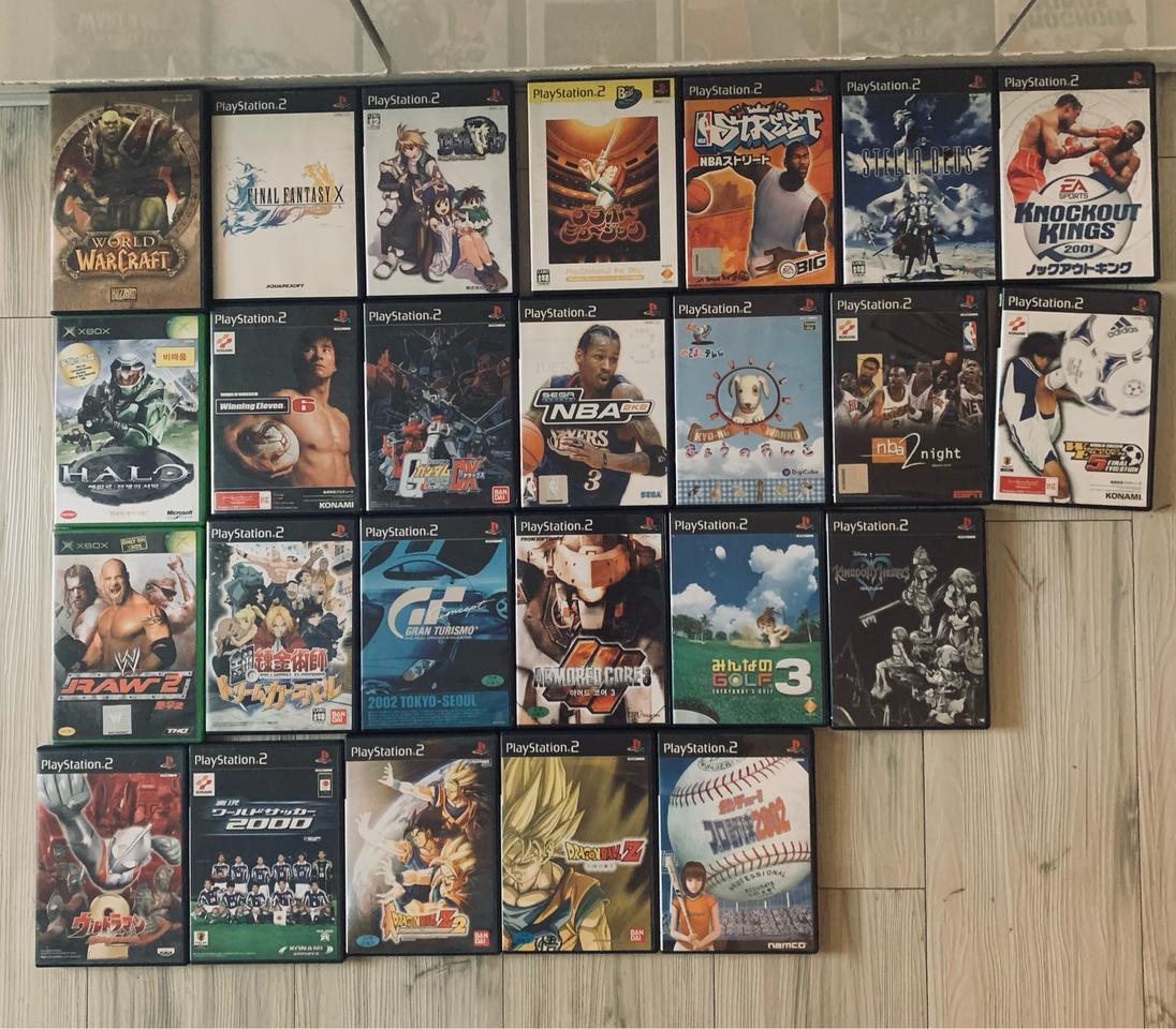 ps2, xbox 게임타이틀 판매