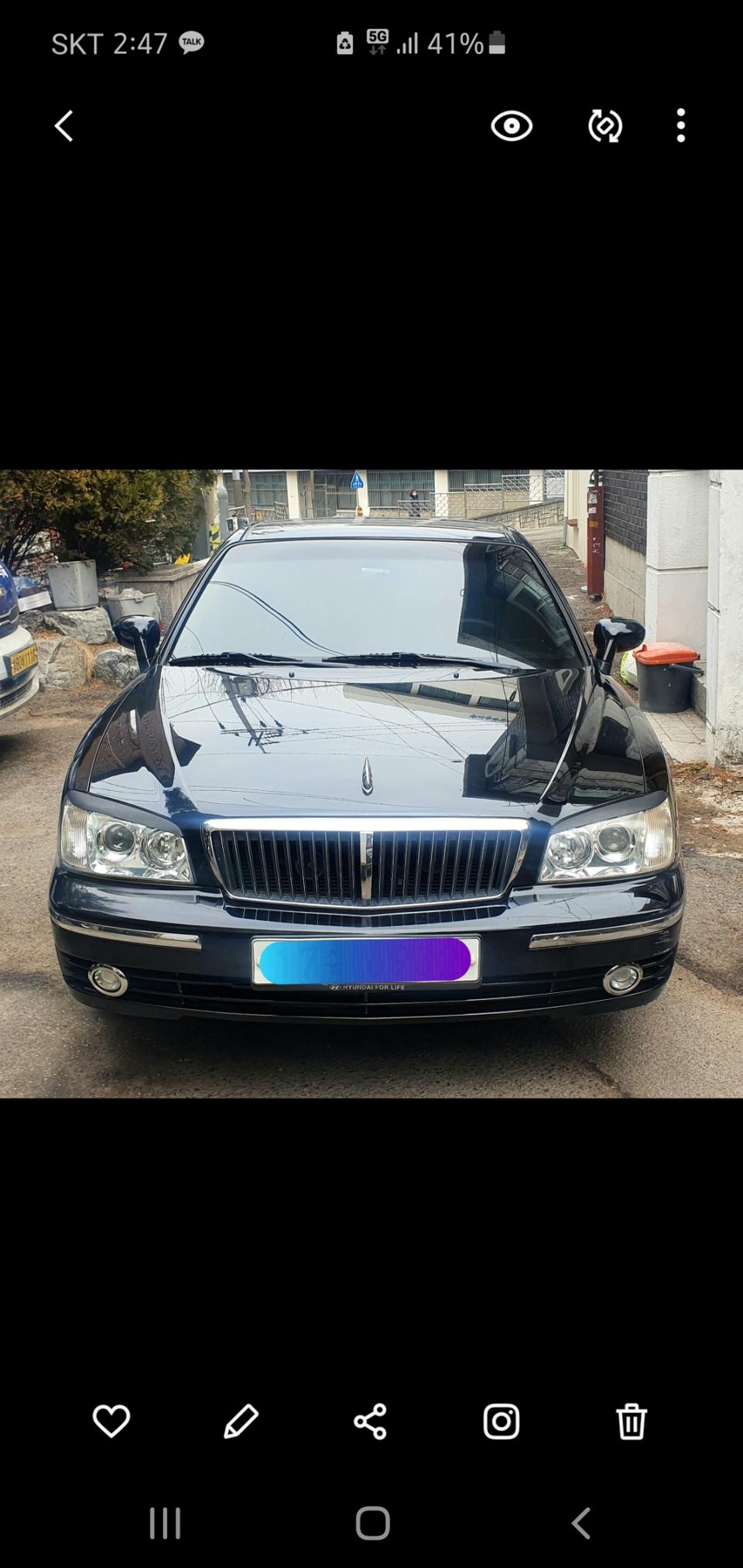 현대 뉴 그랜저 XG LPG R2.7 장애인