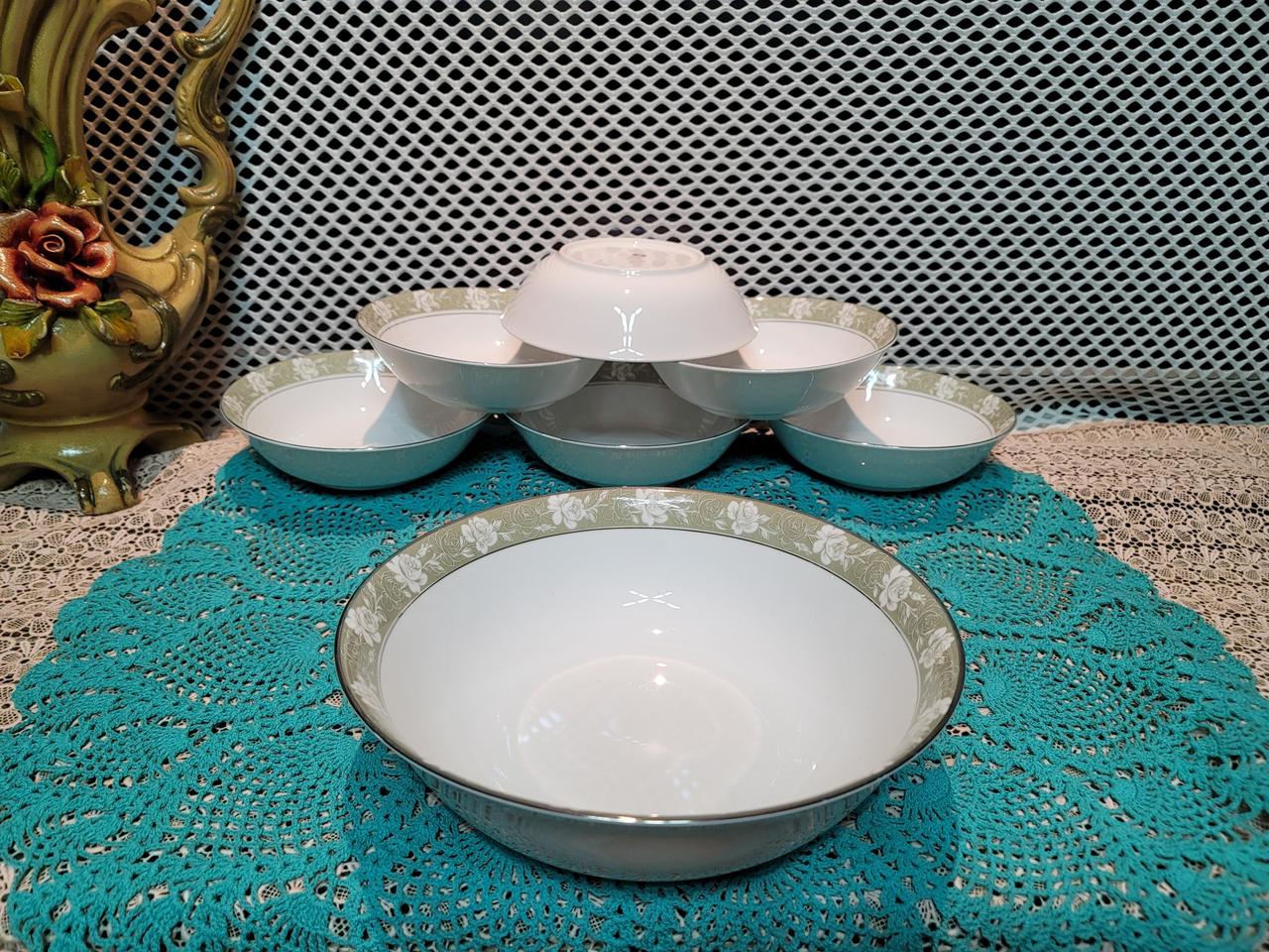 일본 산고(Sango) 스쿱춰 대형 볼과 샐러드볼7점