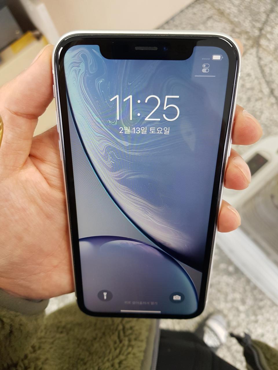 아이폰XR 정상해지 깨끗한A급 공기계(불량없이 가성비좋음^^!