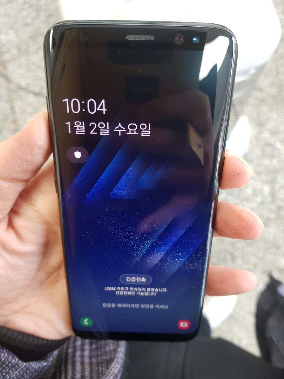 갤럭시S8 블랙 깨끗한 공기계(지문.방수.삼성페이등 가성비스펙 최고!