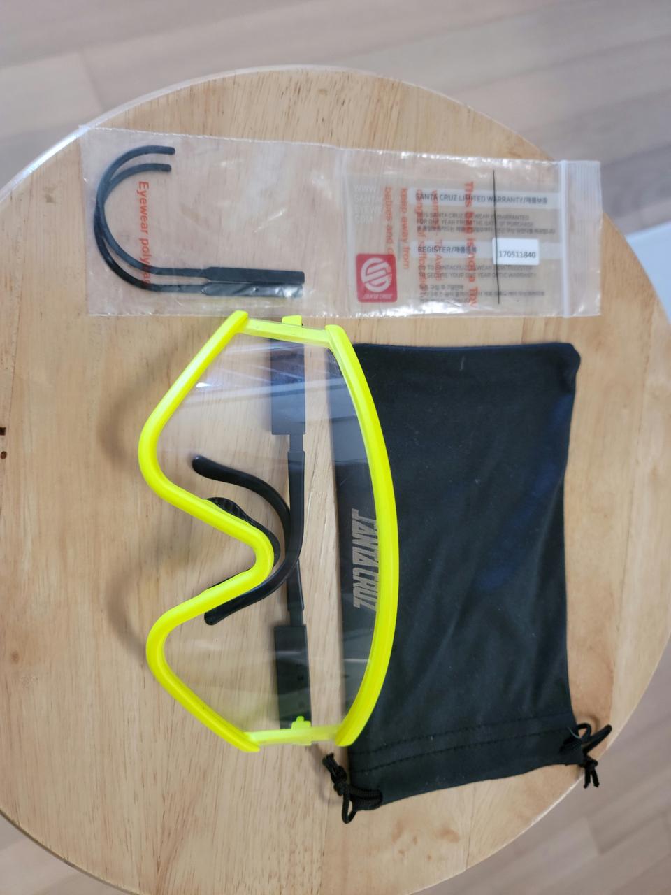 산타크루져 클리어 고글