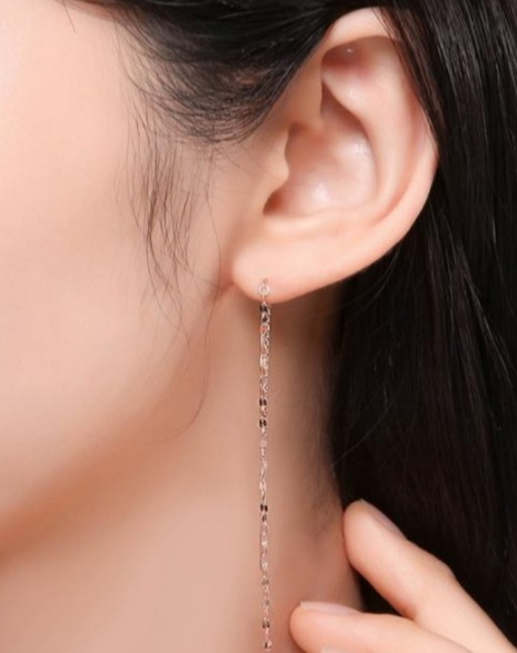 14K 로즈골드 귀걸이