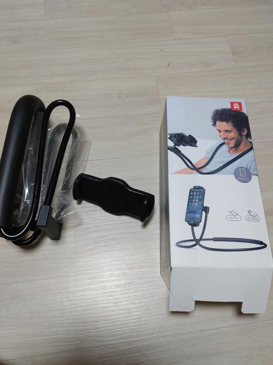 스마트폰 넥밴드 핸드폰목거치대