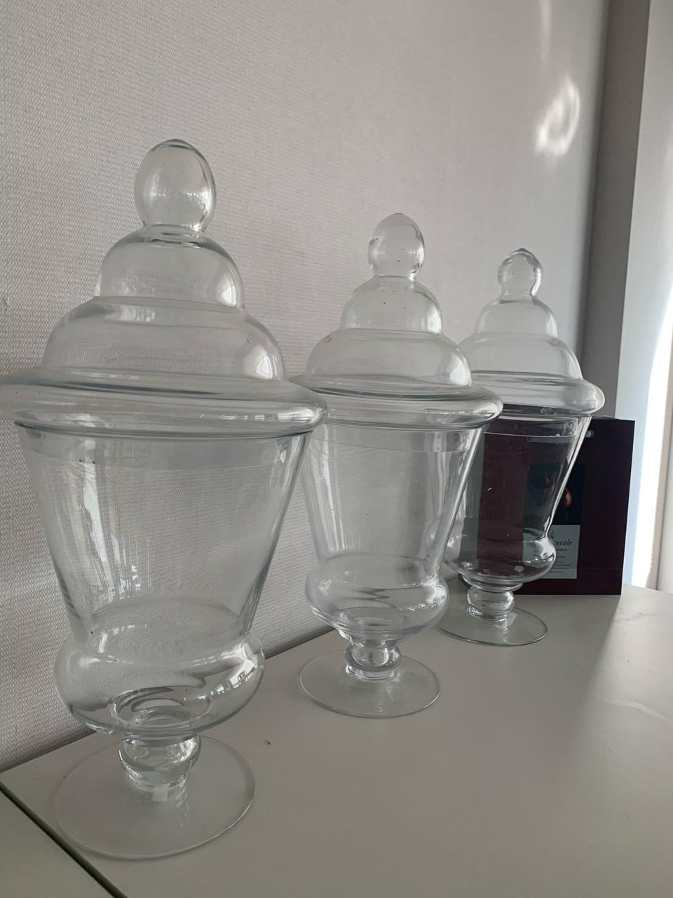 유리병 장식품 초콜릿 보관병 꽃병 화병