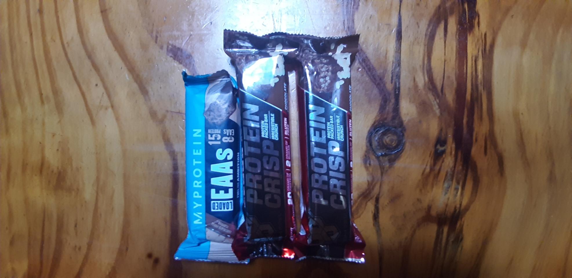 EAA 프로틴바 1개, bsn 초코크런치 2개 6000원