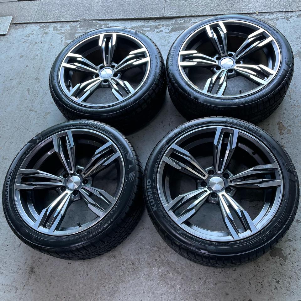 m6 이미테이션 19인치 현대 기아 pcd 114.3 대만산 입니다