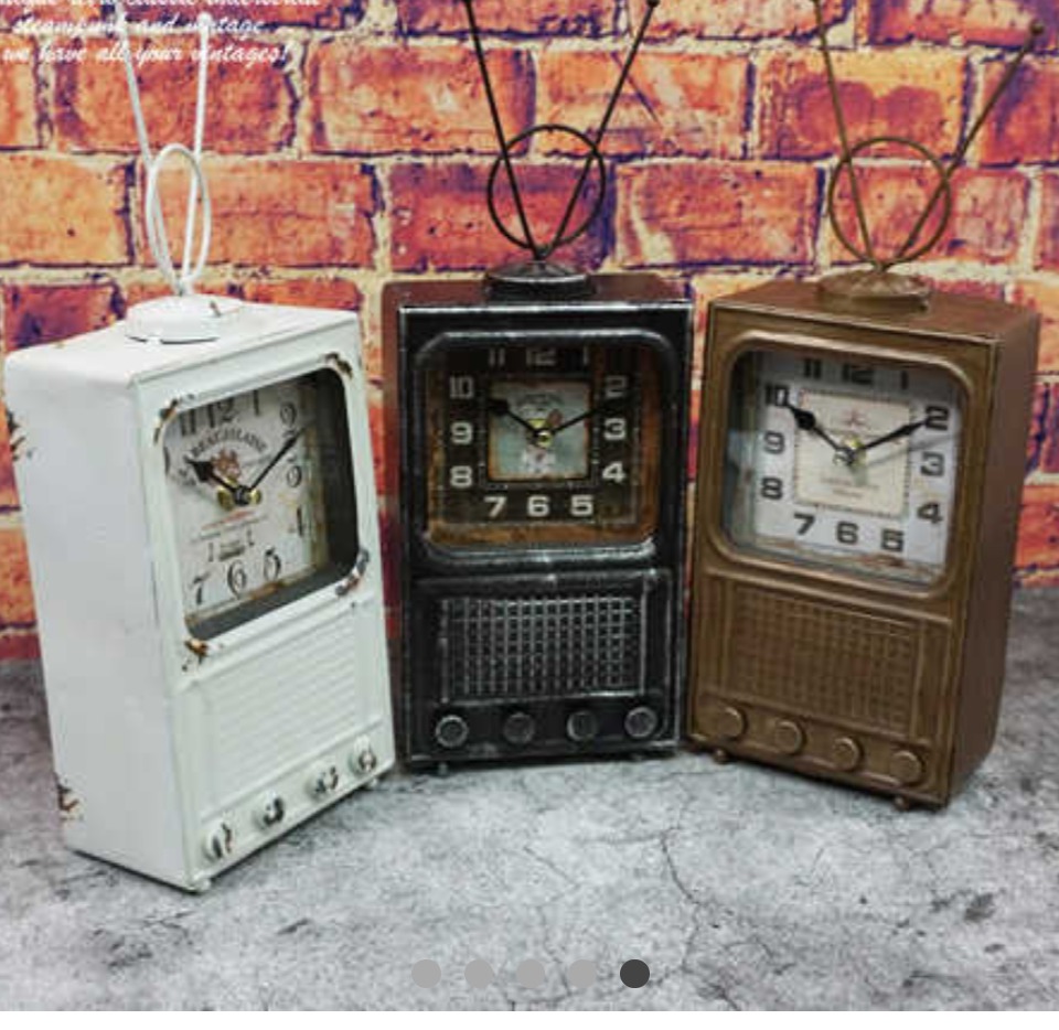 빈티지 탁상 인테리어 소품 시계