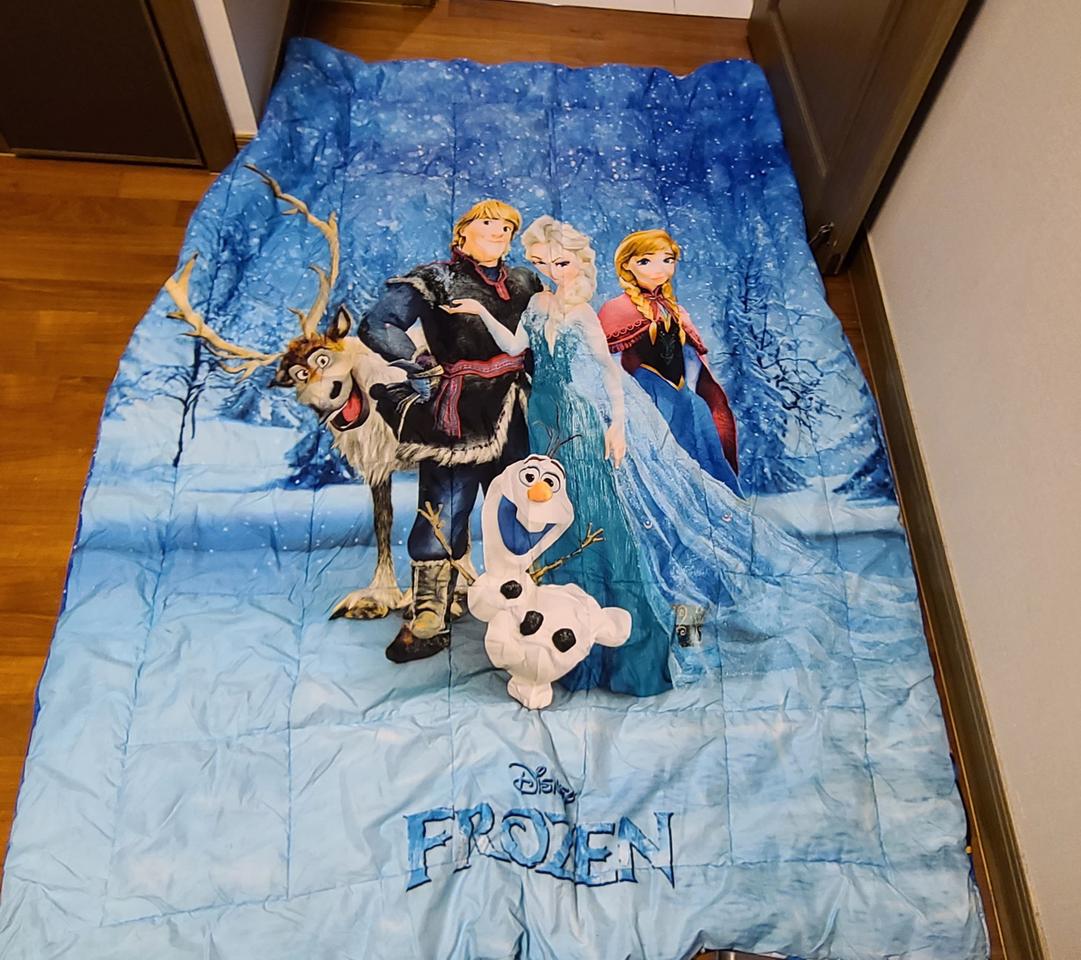 겨울왕국 이불