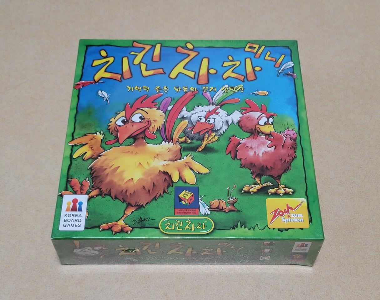 보드게임 치킨차차 미니 한국어판 미개봉