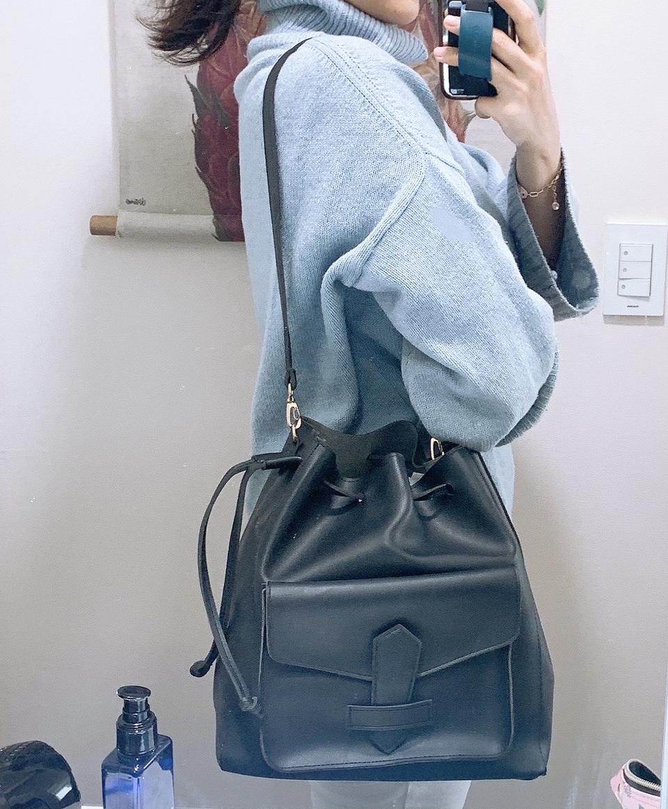 블랙 가방 숄더백 쪼리백 조리백