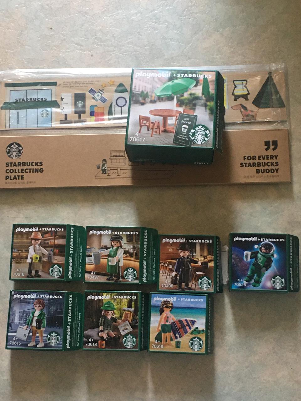 스타벅스 플레이모빌 전종류