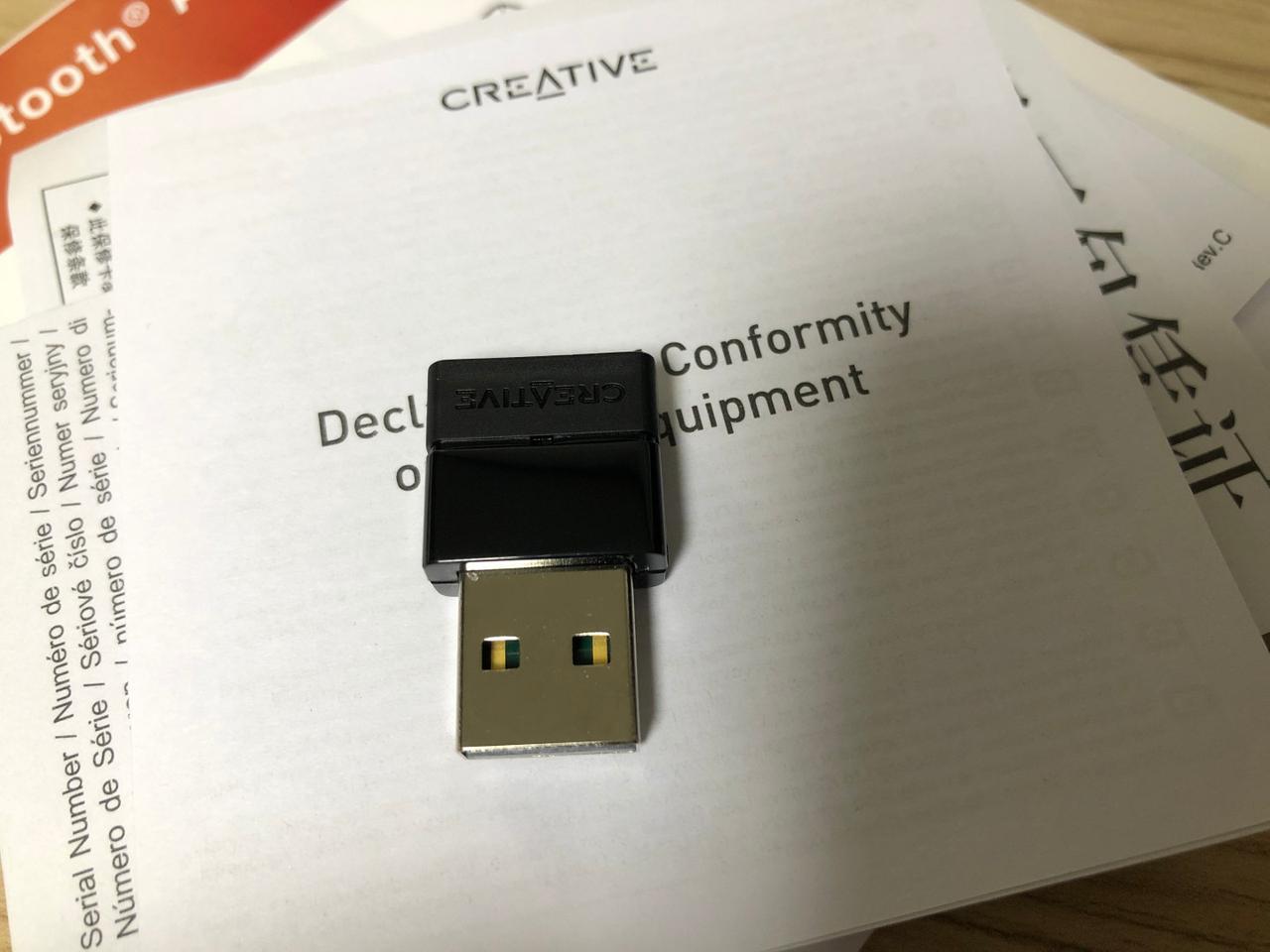 creative BT-W2 블루투스 동글 팝니다.