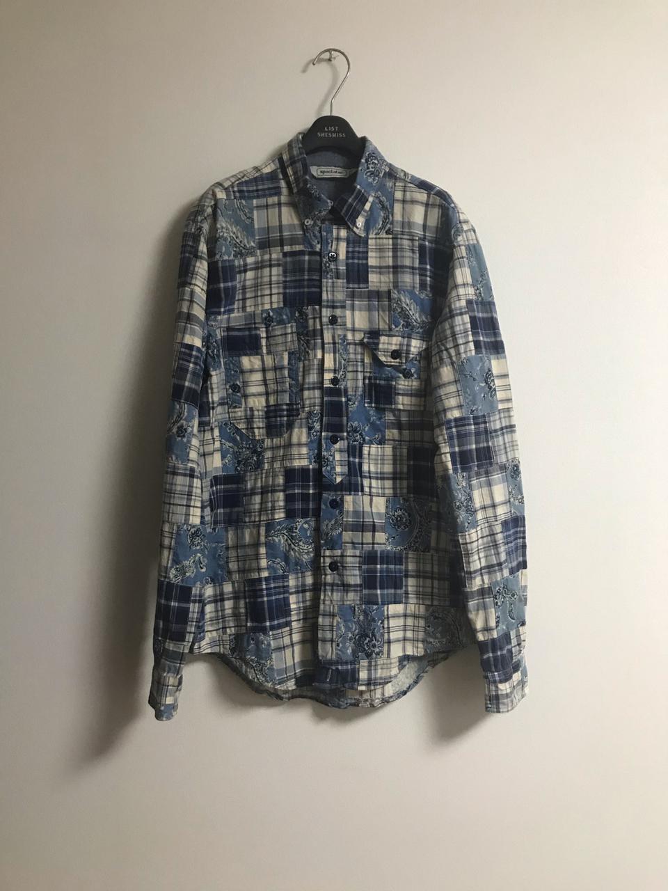 스펙테이터 패치워크 셔츠