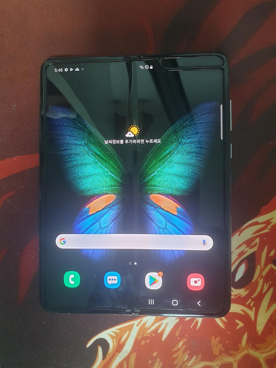 갤럭시폴드1 512기가 스페이스실버 팝니다