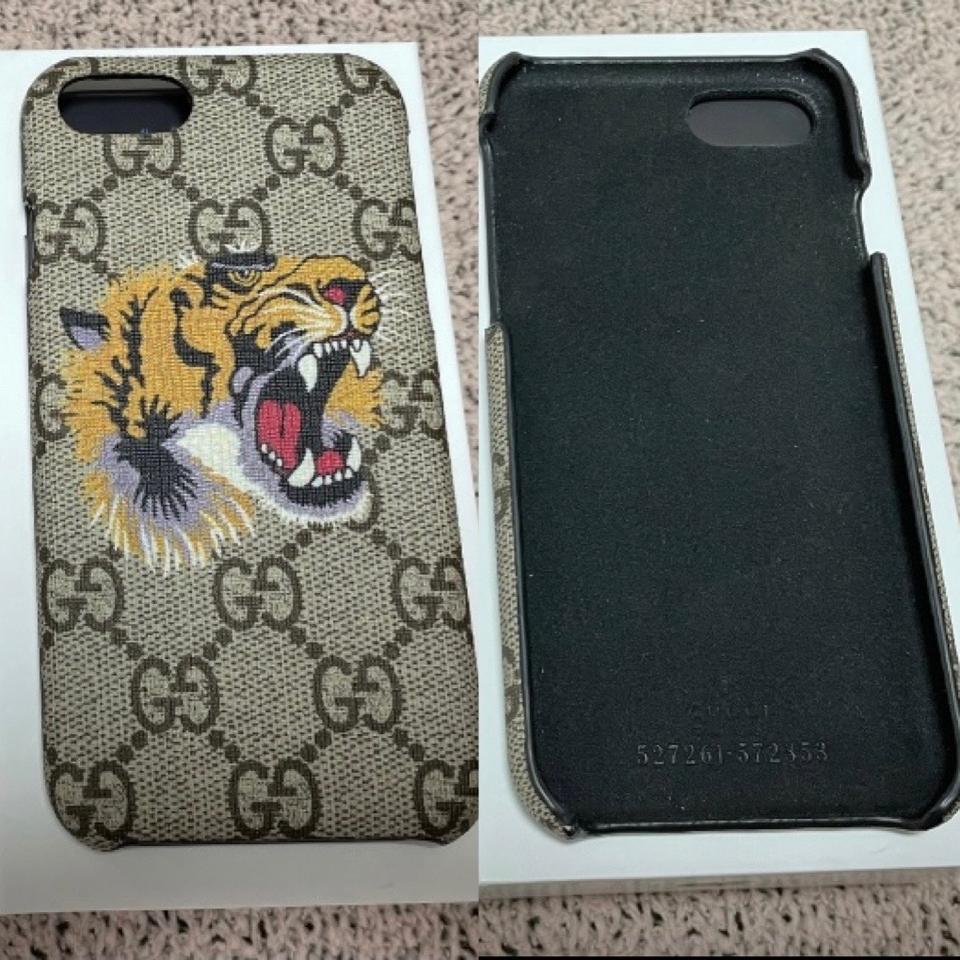 아이폰7/8/SE 구찌 타이거 정품 케이스 판매 합니다