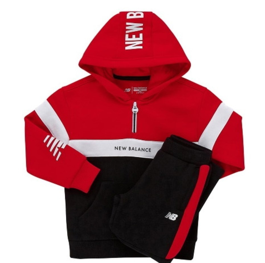 뉴발란스키즈 후드세트