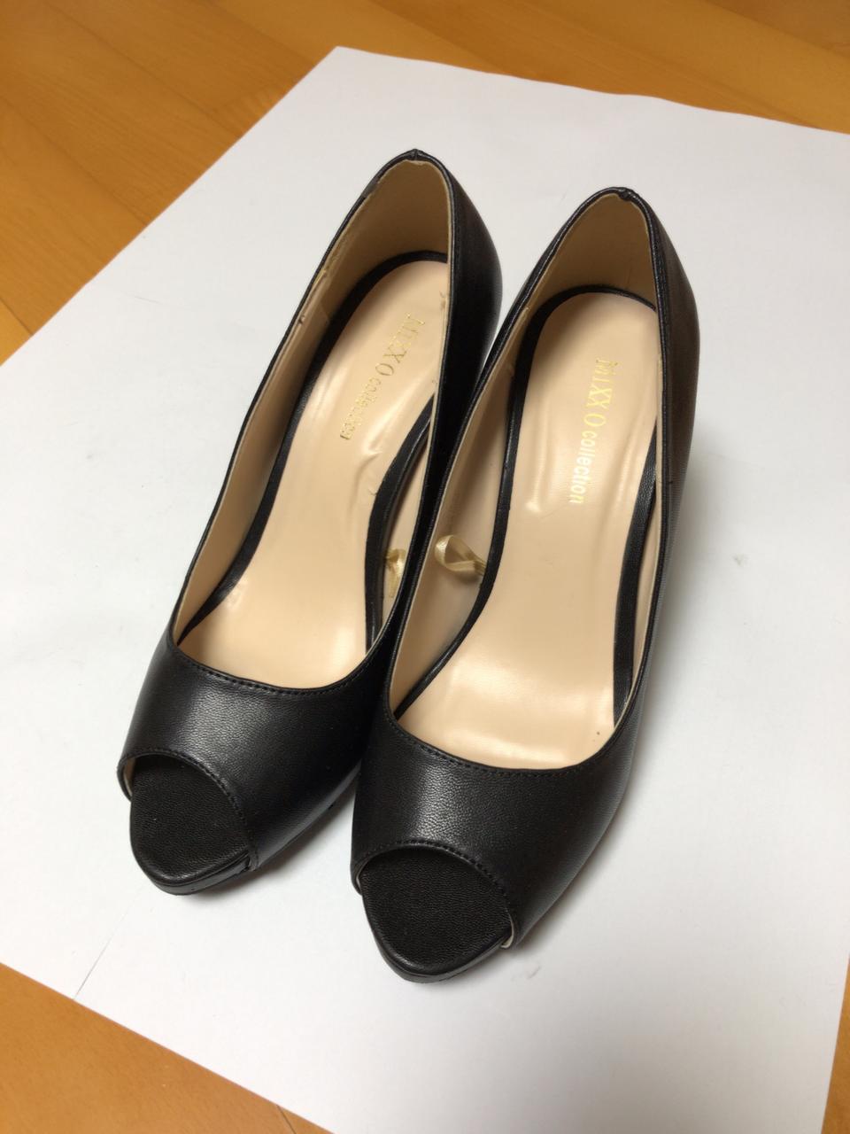 [235추천] 미쏘 오픈토 미쏘 구두 미쏘 하이힐 여름구두 여성블랙구두