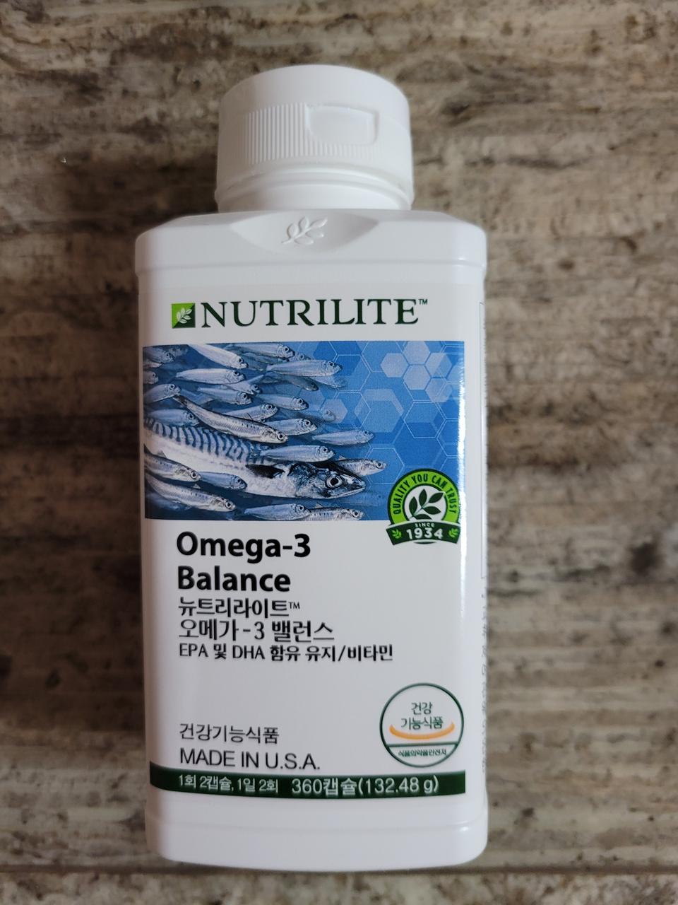 [n15187871님 결제용] 암웨이 오메가3 밸런스