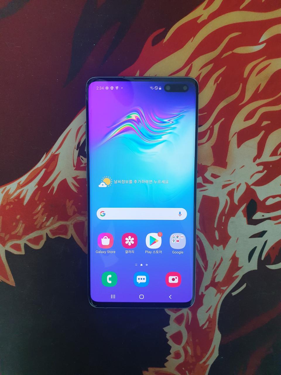 갤럭시s10 5G 256기가 A급 블랙 팝니다